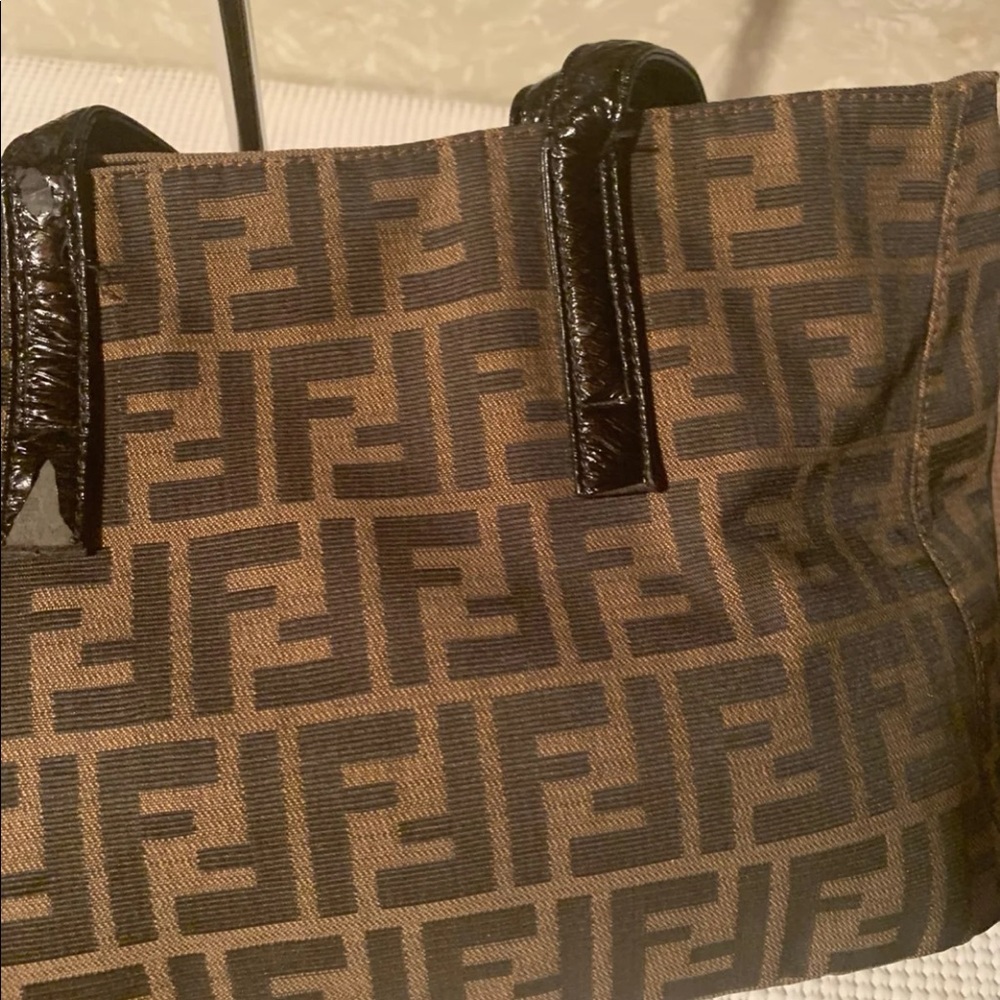 SOLD Vintage Fendi Small Tote - Picture 2 of 12